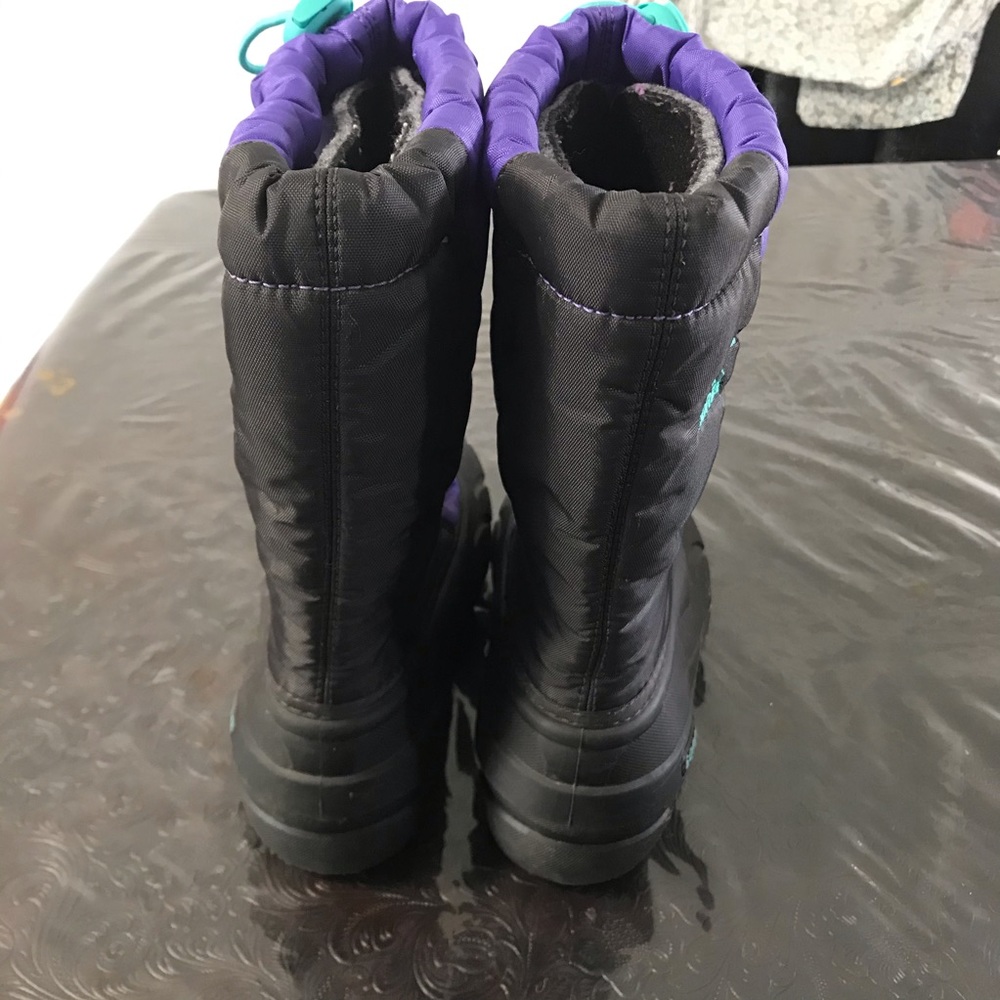 Sorel Youth Cub Snow Boot Purple Arrow/Shark - Picture 8 of 8